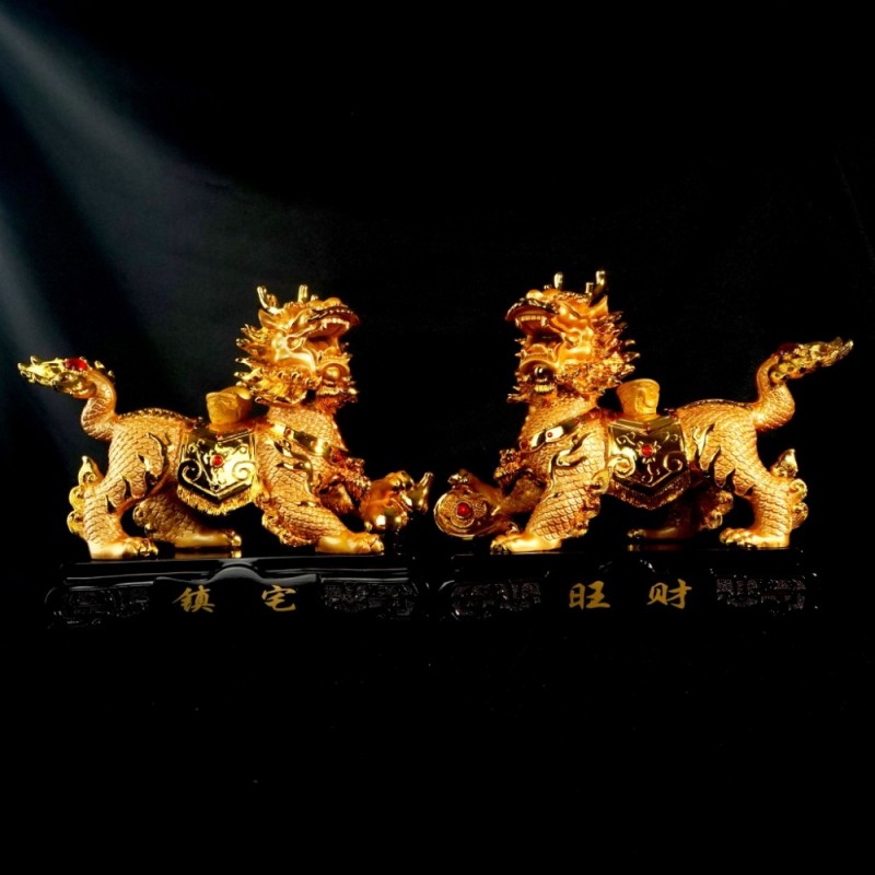 镇宅旺财金麒麟 镇宅旺财金麒麟