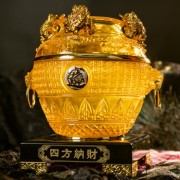 四方纳财聚宝盆