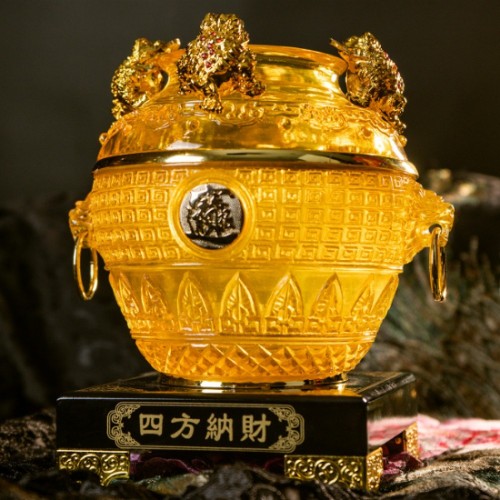 四方纳财聚宝盆